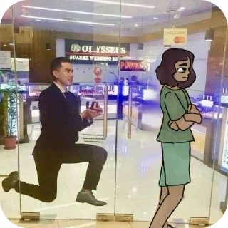 Стикер Выеби себя - 4