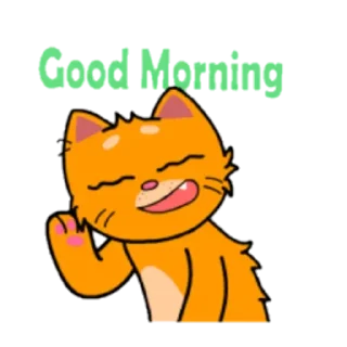 Sticker Red Cat @stickersb2b - 9