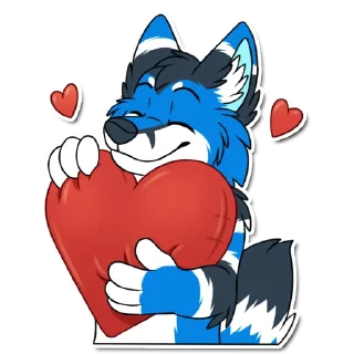 Sticker Charles (Wolfie) - 9