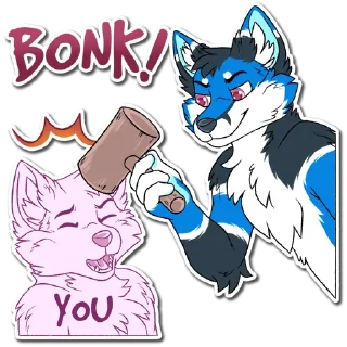 Sticker Charles (Wolfie) - 8