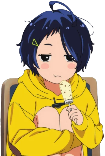 cartoon human face anime