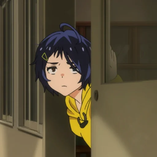 cartoon human face anime