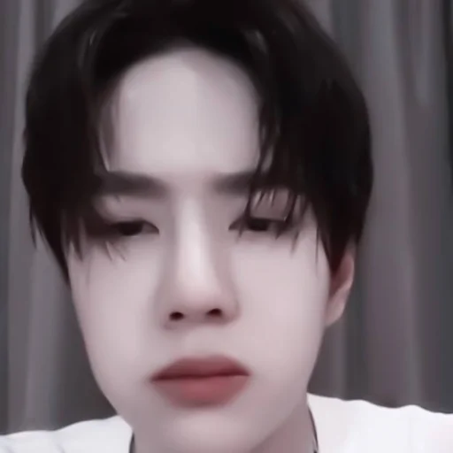 person human face lip