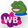 WB stickers - text