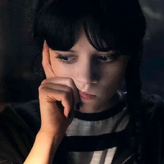 Sticker Wednesday Addams by: @Darkdemons 📼🔭 - 9