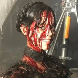 Sticker Wednesday Addams by: @Darkdemons 📼🔭 - 5