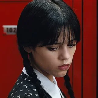 Sticker Wednesday Addams by: @Darkdemons 📼🔭 - 2