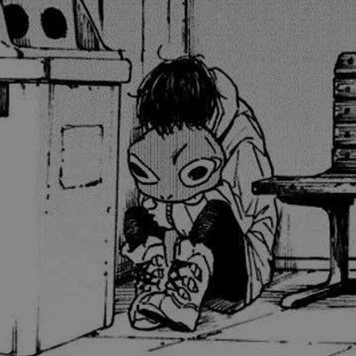 рисование эскиз мультфильм