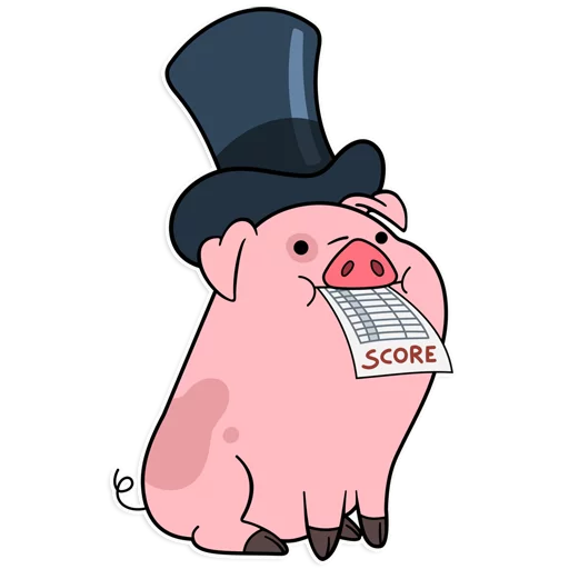 Sticker waddles - 9