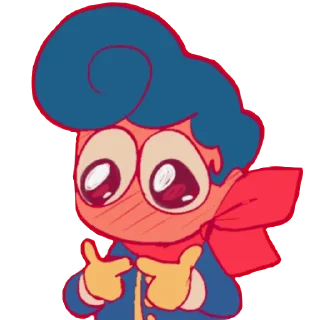 Стикер Креветка - 6