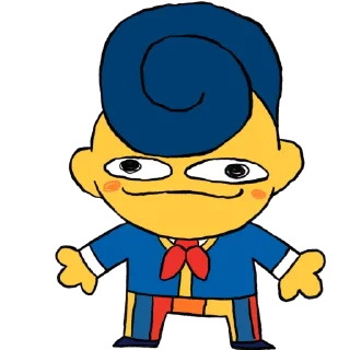 Стикер Креветка - 8