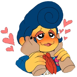 Стикер Креветка - 11