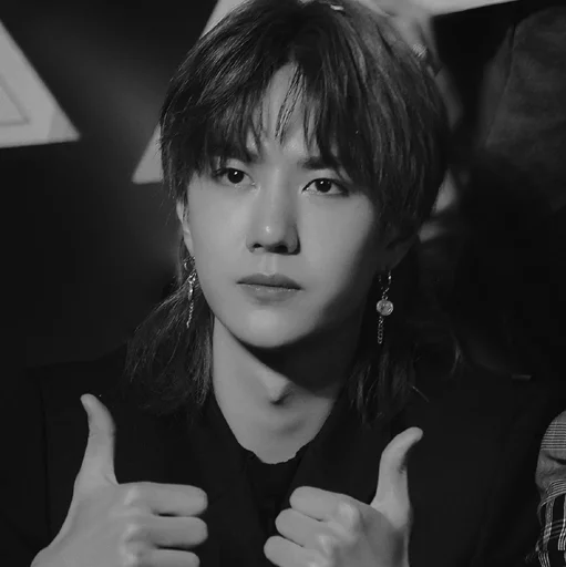 person human face black and white