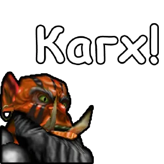 Sticker WarCraft III: Орочий язык - 1