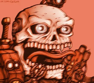 Sticker Warhammer40keks - 2