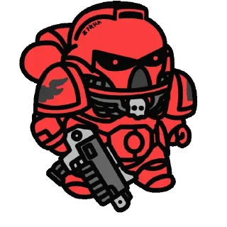 Стикер Warhammer - 9