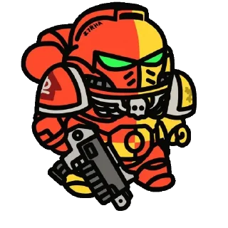 Стикер Warhammer - 4