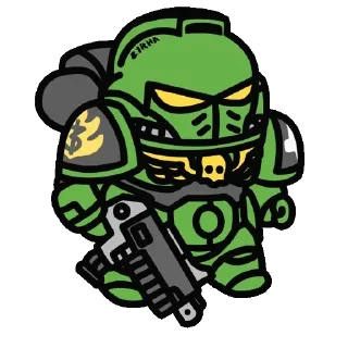 Стикер Warhammer - 3