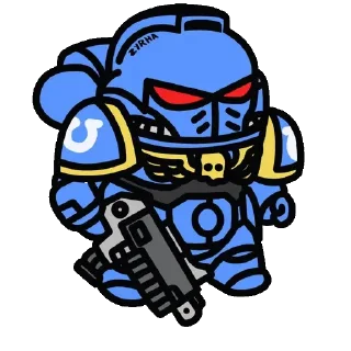 Стикер Warhammer - 2