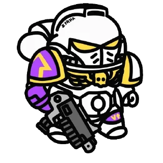 Стикер Warhammer - 7