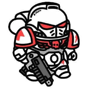 Стикер Warhammer - 0