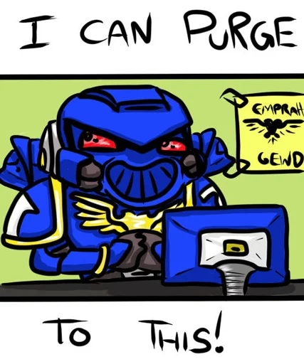 Sticker WarhammerFortyK - 1