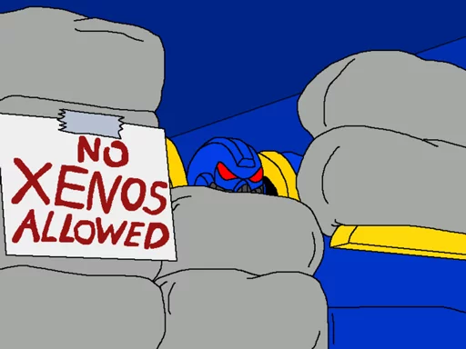 Sticker WarhammerFortyK - 1