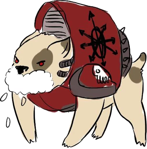 Sticker WarhammerFortyK - 1