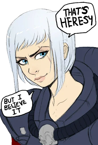 anime cartoon human face