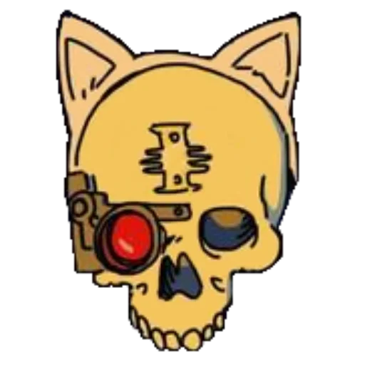 clipart cartoon skull