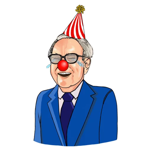 Sticker Warren Buffett by @buff_10 - 9