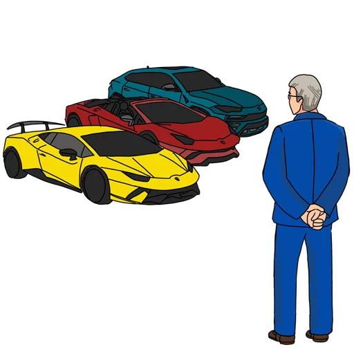 Sticker Warren Buffett by @buff_10 - 7