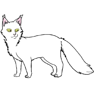 Sticker Коты воители от @KarmelniuVecherok - 10