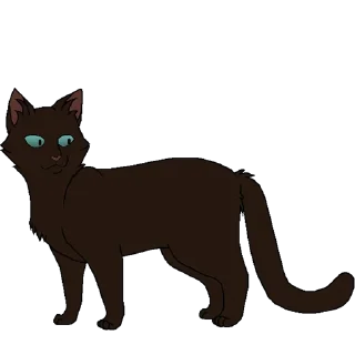 Sticker Коты воители от @KarmelniuVecherok - 11