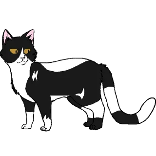 Sticker Коты воители от @KarmelniuVecherok - 9