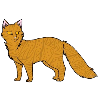 Sticker Коты воители от @KarmelniuVecherok - 6