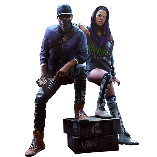 Стикер Watch Dogs 2 by N1M4KM - 1