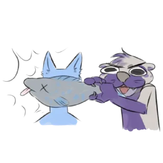 Sticker WaterNoodle - 4