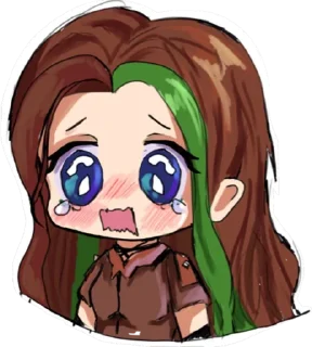 Sticker Когда угаснет бабочка ( by @pmeyt )💕 - 7