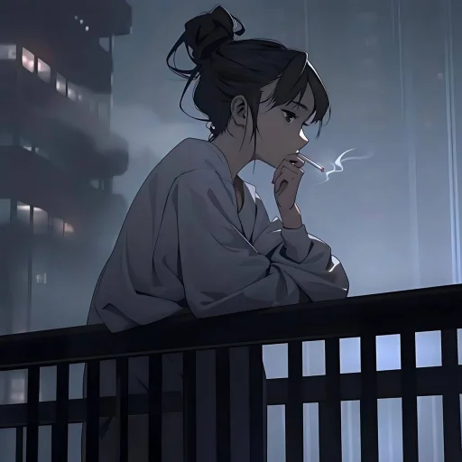 аниме мультфильм человеческое лицо