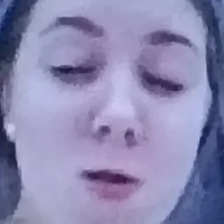 Sticker Настенька и я - 1