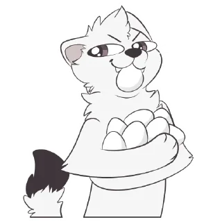 Стикер Weasels By Pulexart.com - 10