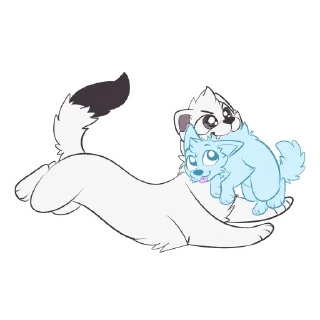 Стикер Weasels By Pulexart.com - 2