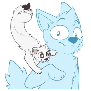 Стикер Weasels By Pulexart.com - 8