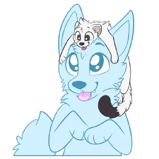 Стикер Weasels By Pulexart.com - 3