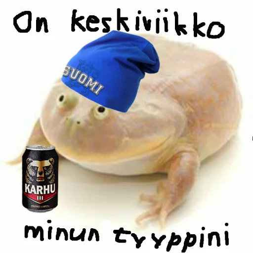 Sticker WednesdayFrog - 1