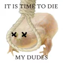 Стикер Wednesday My Dudes - 4