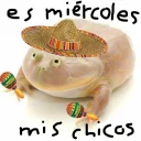 Стикер Wednesday My Dudes - 2