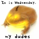 Стикер Wednesday My Dudes - 0