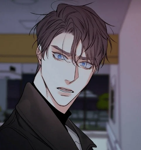 anime cartoon human face